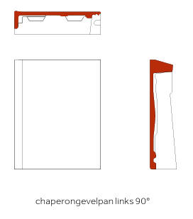 Tegalit chaperongevelpan