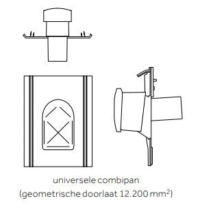 OVH 206 combipan antraciet (afhaalproduct)