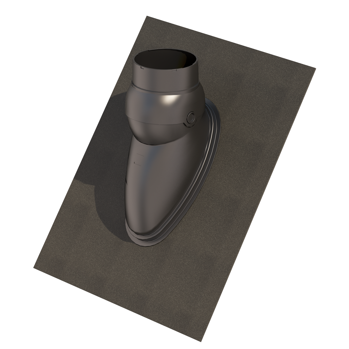 Ubbink Universele Ubiflex DDV-pan 15-55° 131 500mm x 600mm zwart met schaal