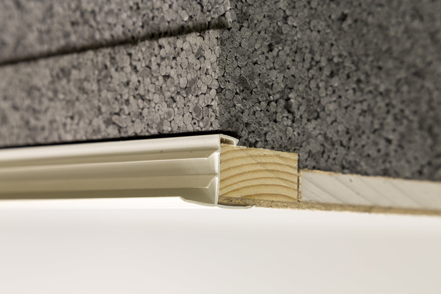 Kingspan Unidek Kunststof LD-afdekprofiel (prijs per meter)