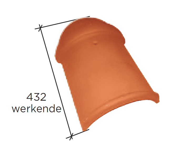 Edilians Artoise Hugeonot Halfronde beginvorst met sluiting (Ref. 869)
