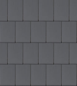 Dakpan Tuile Plat platinagrijs Monier