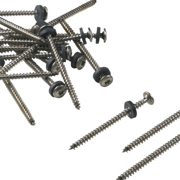 Monier RVS torxschroef met neopreen volgring 5x40 mm (100 St.)