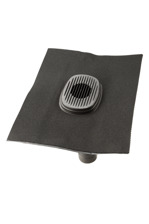 Ubbink Rioolontluchtingspan Ubiflex universeel 5-55° 500mm x 600mm zwart