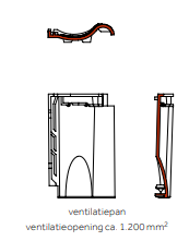 De Nieuwe Hollander-V ventilatiepan