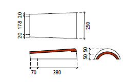 Low Pitch System Natura Uni-vorst Monier