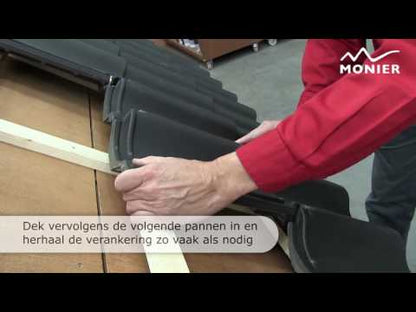 Monier Euro-panhaak voor Sneldek-Aerlox-LowPitch RVS - 250 st. (afhaalproduct)